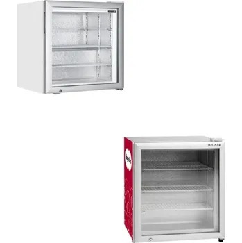 TEFCOLD UF 100 G - AKCE | Gastro Skříňový Mrazák prosklený 90 l | v. 67 cm, statické chlazení