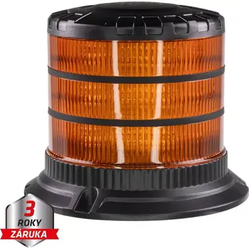 Maják LED maják, 12-24V, 24xLED oranžový, pevná montáž, ECE R65 (wl828fix)