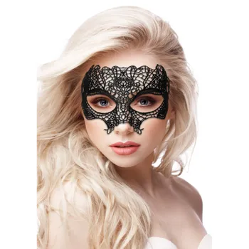Erotická maska OUCH! Princess Black Lace Mask