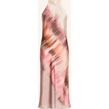 Dámské šaty Swing Dámské Koktejlové Šaty, růžová / růžová / tmavě hnědá, 44