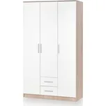 Halmar Šatní skříň LIMA S-3 dub sonoma/bílá