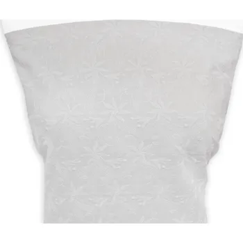 Metráž - Madeira Ba BÍLÁ kostičky 19067 - košilovina - Bílá, 130 cm