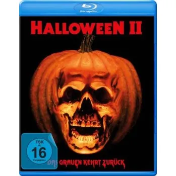 Blu-ray film Halloween 2, 1 Blu-ray (Uncut - 4K remastered): USA – Rick Rosenthal,Jamie Lee Curtis,Donald Pleasence,Charles Cyphers (DE)
