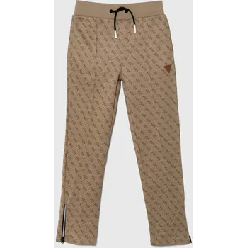 Chlapecké kalhoty Dětské tepláky Guess L4YQ18.FL04Q.9BYH béžová 08X, vel. 125-135