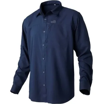 Rybářské oblečení GEOFF ANDERSON - Košile s dlouhým rukávem Ezmar Light Modrá vel. 3XL