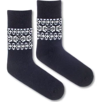 Dámské ponožky Vlněné ponožky Vlnáč Zima modrý S (35-38)