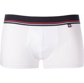 Boxerky Boxerky Fusakle pánské krátké bíle Bavlna L