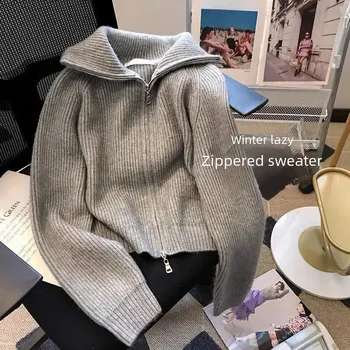 Dámský svetr Dámský svetr BF043 Barva: Šedá, Velikost: S