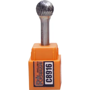 Fréza RICHMANN Kolíková fréza do kovu, stopka 6 mm | koule 12x11 mm