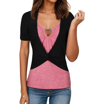 Dámská halenka Dámská halenka BF111 Barva: Černá, Velikost: S