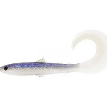 Umělá nástraha Gumové rybičky Westin BullTeez Curltail Sparkling Blue - 3 g; 8 cm