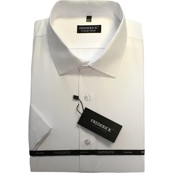 Pánská košile Pánská košile s krátkým rukávem - střih SLIM - vzor SV010 - 44