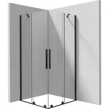 Aplomo Prizma 90x90 čtvercový sprchový kout, černá