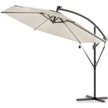 Deuba LED slunečník Mali Ø330 cm - krémový