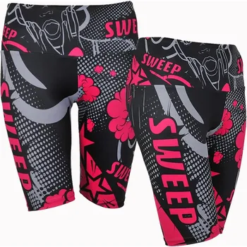 Dámské legíny SWEEP SWPT100 COMIX černá/růžová M