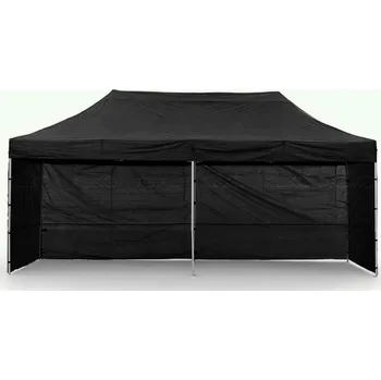 Zahradní stan EKSPAND Nůžkový stan STANDARD 3x6 ČERNÝ