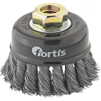 Brusný kotouč Kartáč hrncový copánkový 65 x0,35mm M14 FORTIS