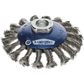 Brusný kotouč OSBORN Brusný kartáčový kotouč se závitem 100 x 13 x 22 mm, ocelový drát vázaný