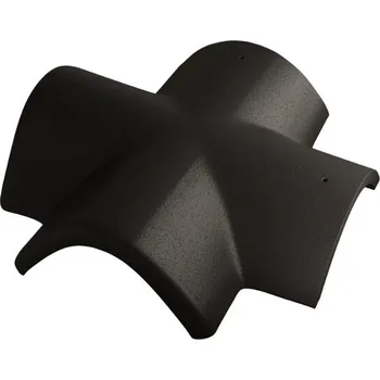 BETONPRES Hřebenáče EXCLUSIV Rozdělovací X + spoj. materiál Uhlově černá