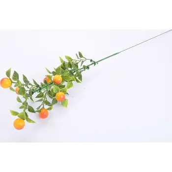 umělá květina Umělá větvička PLASTOVÉ KULIČKY žluté