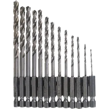 Vrták STAVTOOL Sada vrtáků do kovu HSS-R | 1,5 - 6,5 mm 13 dílů