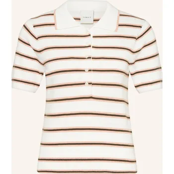 Dámská košile Varley Dámská Úpletová Polokošile Faustine, krémová / tmavě...