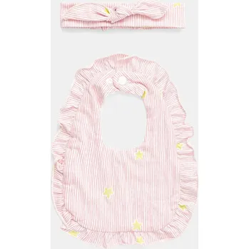 Čelenka Kojenecký bryndák a čelenka United Colors of Benetton 2-pack 6FZSA800K.W.Seasonal růžová 03X, vel. ONE SIZE