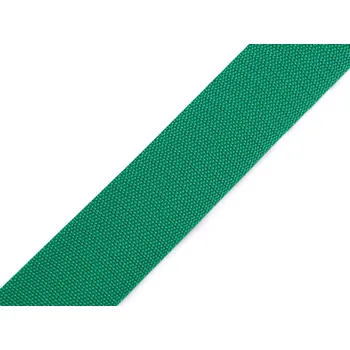 Popruh polypropylenový šíře 30 mm tloušťka 1 mm Varianta: 60 zelená smaragdová, Balení: 25 m