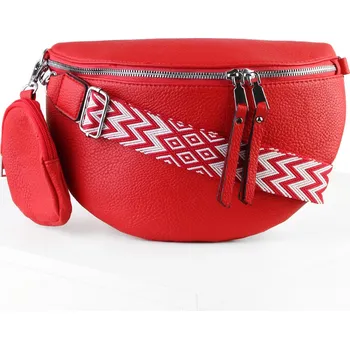 Kabelka Jessica Bags Červená ledvinka J-190R Velikost: UNI