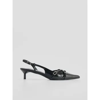 Dámské lodičky Lodičky na nízkém podpatku - 40 - House - černá - 776DU-99X