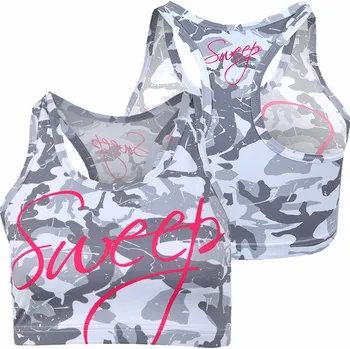 Podprsenka SWEEP SWTS128 bílá/růžová XS