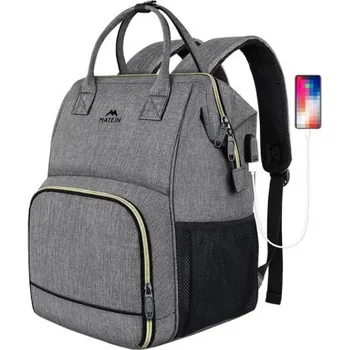 Mobilní telefon Matein | Matein Lunch Bag termotaška / batoh na notebook 15.6'', šedý (1368)