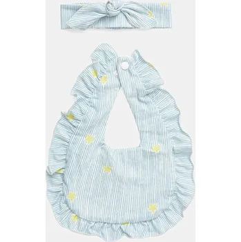 Čelenka Kojenecký bryndák a čelenka United Colors of Benetton 2-pack 6FZSA800K.W.Seasonal modrá 05X, vel. ONE SIZE