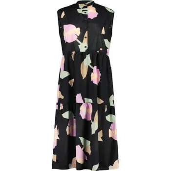 Dámské šaty Dámské šaty Maloja PILATUSM. - černá/růžová XL