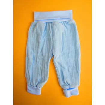 Arex, ČR Rostoucí kojenecké letní kalhoty Barva: světlemodrá, Velikost: 86