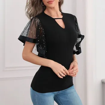 Dámská halenka Dámská halenka BF120 Barva: Černá, Velikost: L