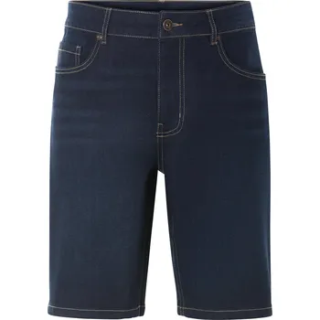 LIVERGY® Pánské džínové kraťasy (tmavě modrá, 50)