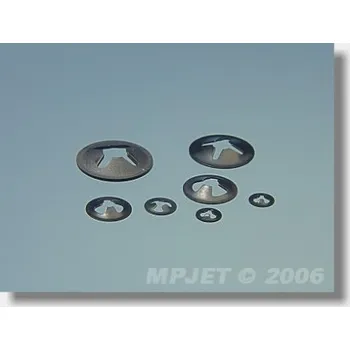 RC model auta Podložka Quicklock pro hřídel pr.3 10ks