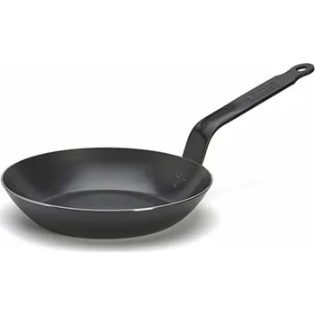 Pánev Pánev de Buyer, 5200.20, BLUE CARBON, univerzální, průměr 20 cm, výška 3,85 cm, modrá ocel,