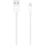 Originální Apple nabíjecí a datový kabel - USB-A na Lightning - 1 m - bílý