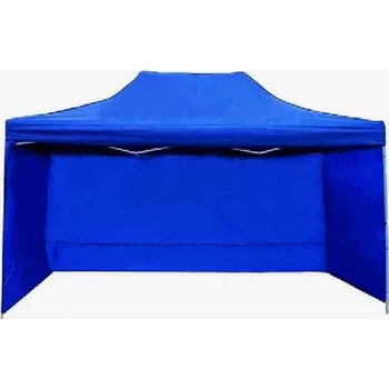 Zahradní stan EKSPAND Nůžkový stan POLOPROFI 3x4,5 MODRÝ
