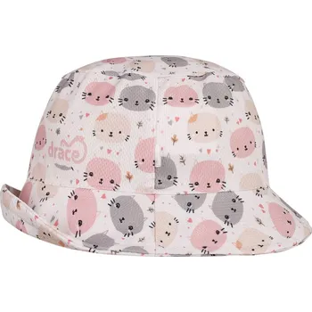 Kojenecká čepice DRÁČE Funkční vzdušný letní klobouk, kočičky Varianta: 50-52cm