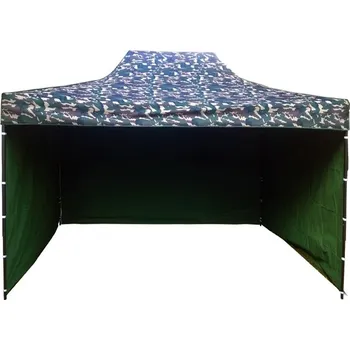 Zahradní stan EKSPAND Nůžkový stan STANDARD 3x4,5 MASKÁČOVÝ