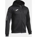 Mikina s kapucí JOMA OLIMPIADA Hoody černo bílá Velikost: XS