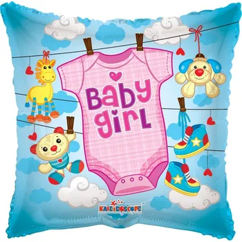 Balónek Polštář - Oblečení Je to holka! 46cm fóliový balónek
