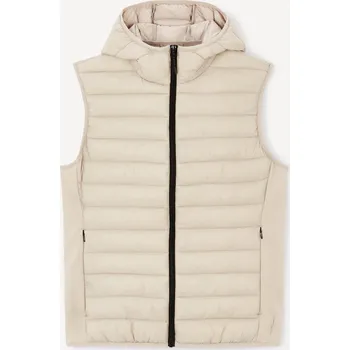 Pánská vesta Celio Vesta s kapucí Jushellsl 1148809 Béžová XL