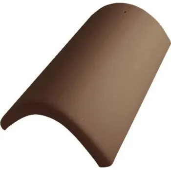 Střešní krytina BETONPRES Hřebenáče OPTIMAL Hřebenáč 1/1 Tmavě hnědá