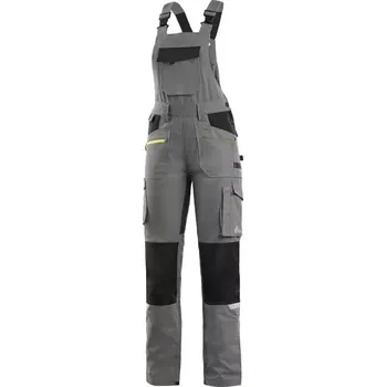 montérky CANIS CXS STRETCH dámské zahradníky šedá/černá - 58 AKCE