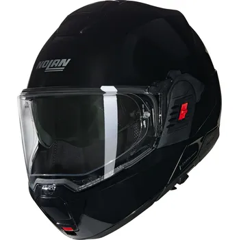 Motodoplněk Moto helma Nolan N120-1 Classico N-com Black 301 Černá 2XS