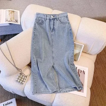 Dámská sukně Dámská sukně BF176 Velikost: S, Barva (Varianta): 007 light blue